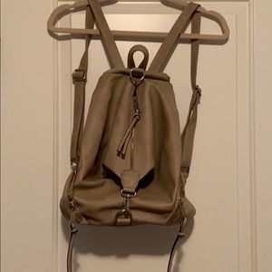 Tan backpack